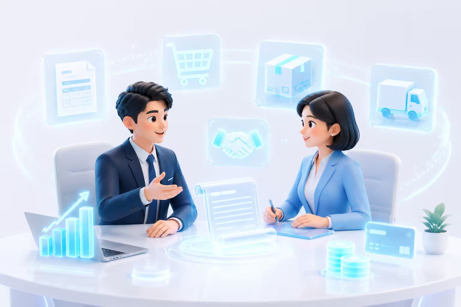 Ảnh khóa BCT(A) Thương mại — Xử lý tình huống kinh doanh đơn giản